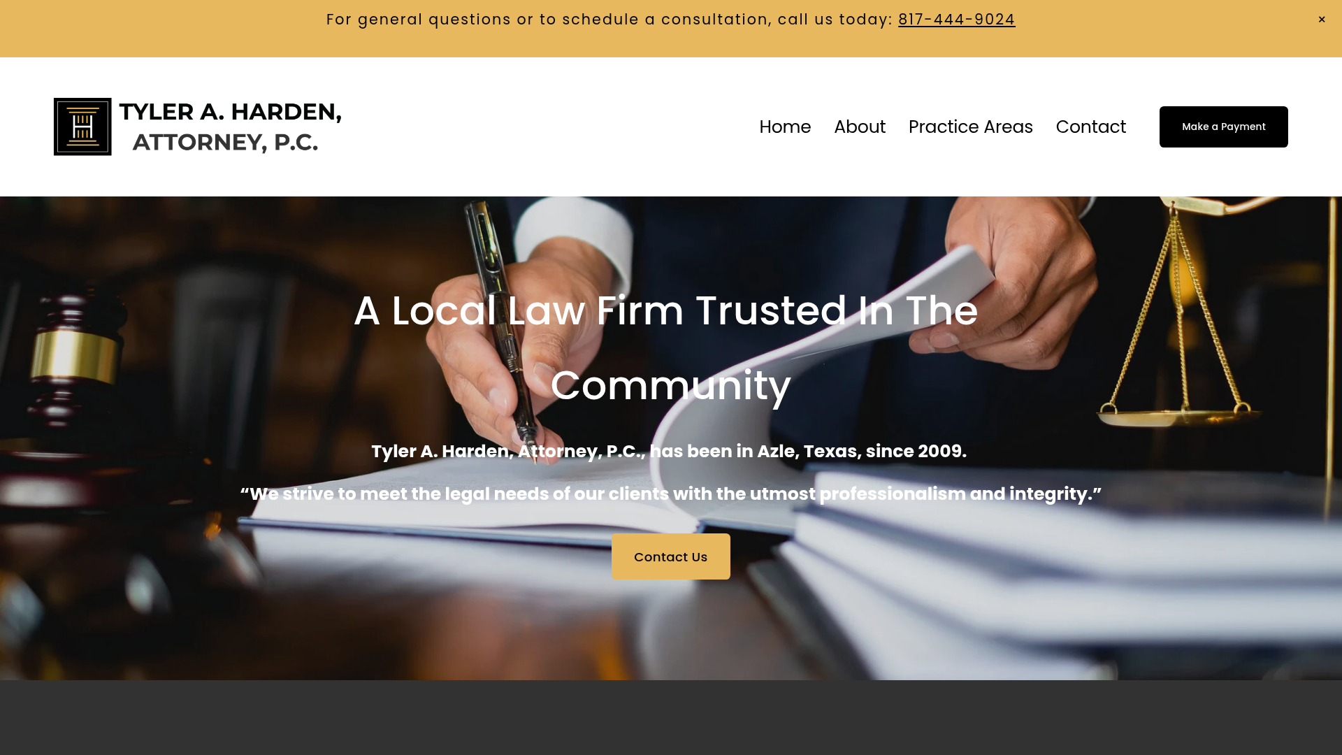 Tyler A. Harden, Attorney, P.C.