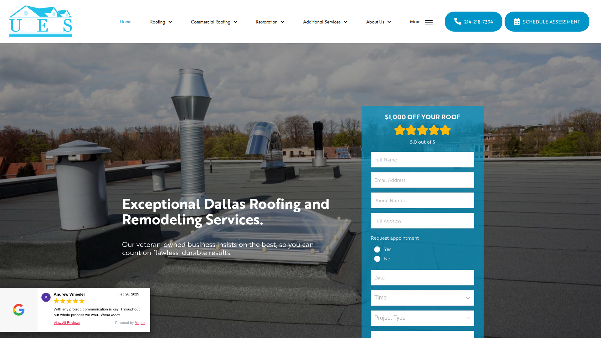 UES Contracting and Roofing