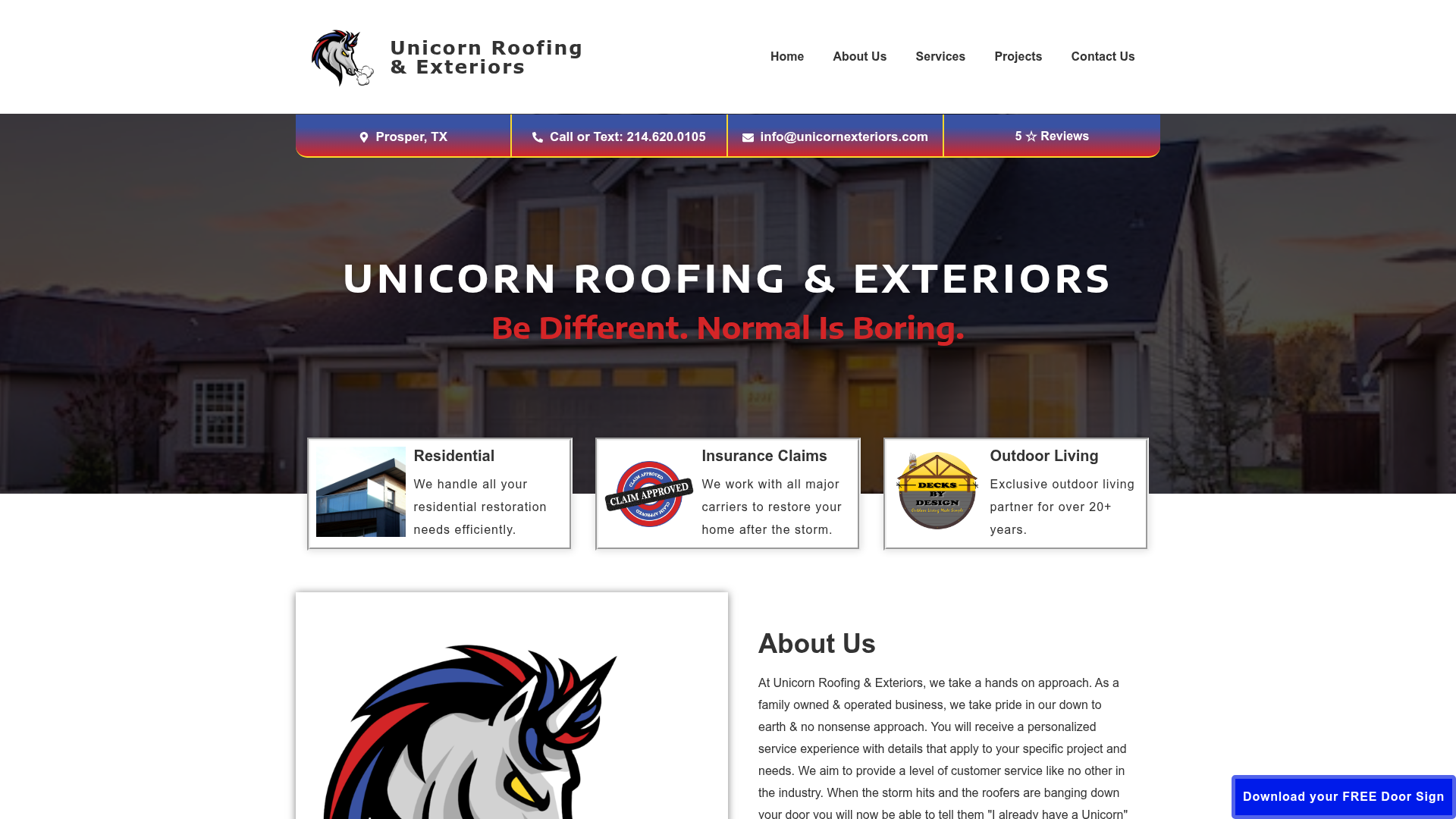 Unicorn Roofing & Exteriors