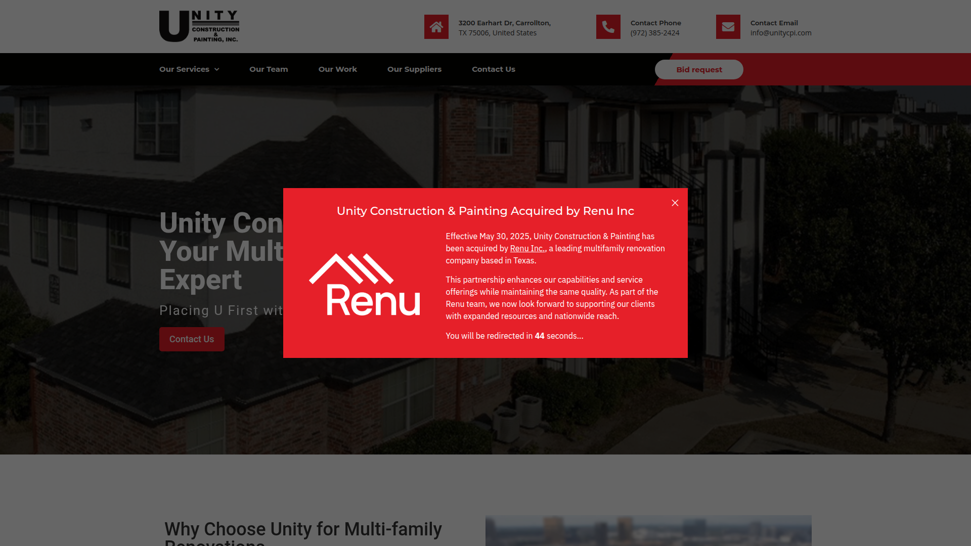 Unity Construction & Painting
