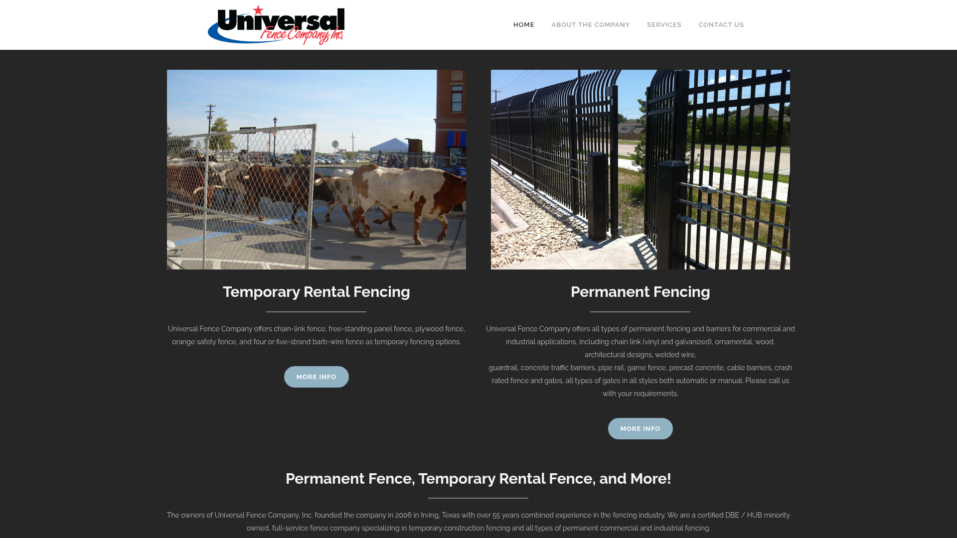 Universal Fence Company, Inc.