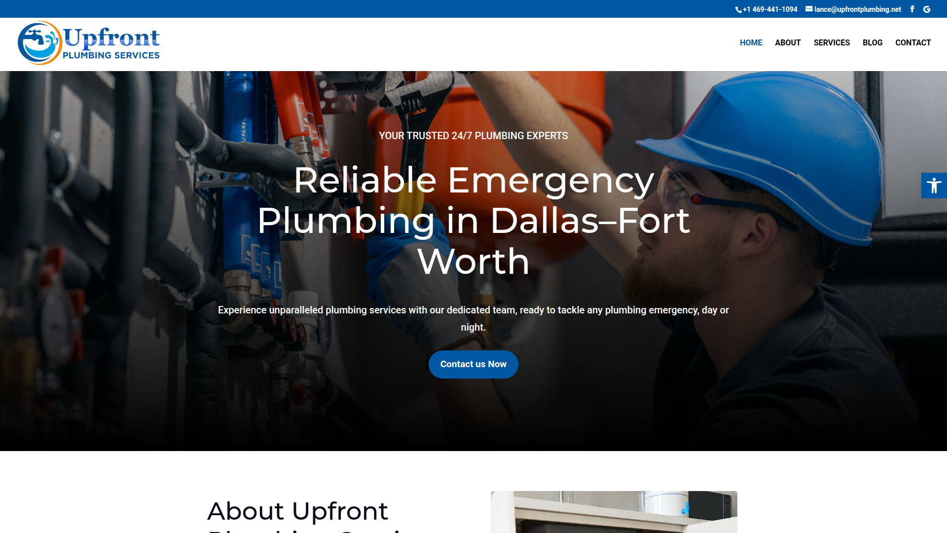 Upfront Plumbing Services
