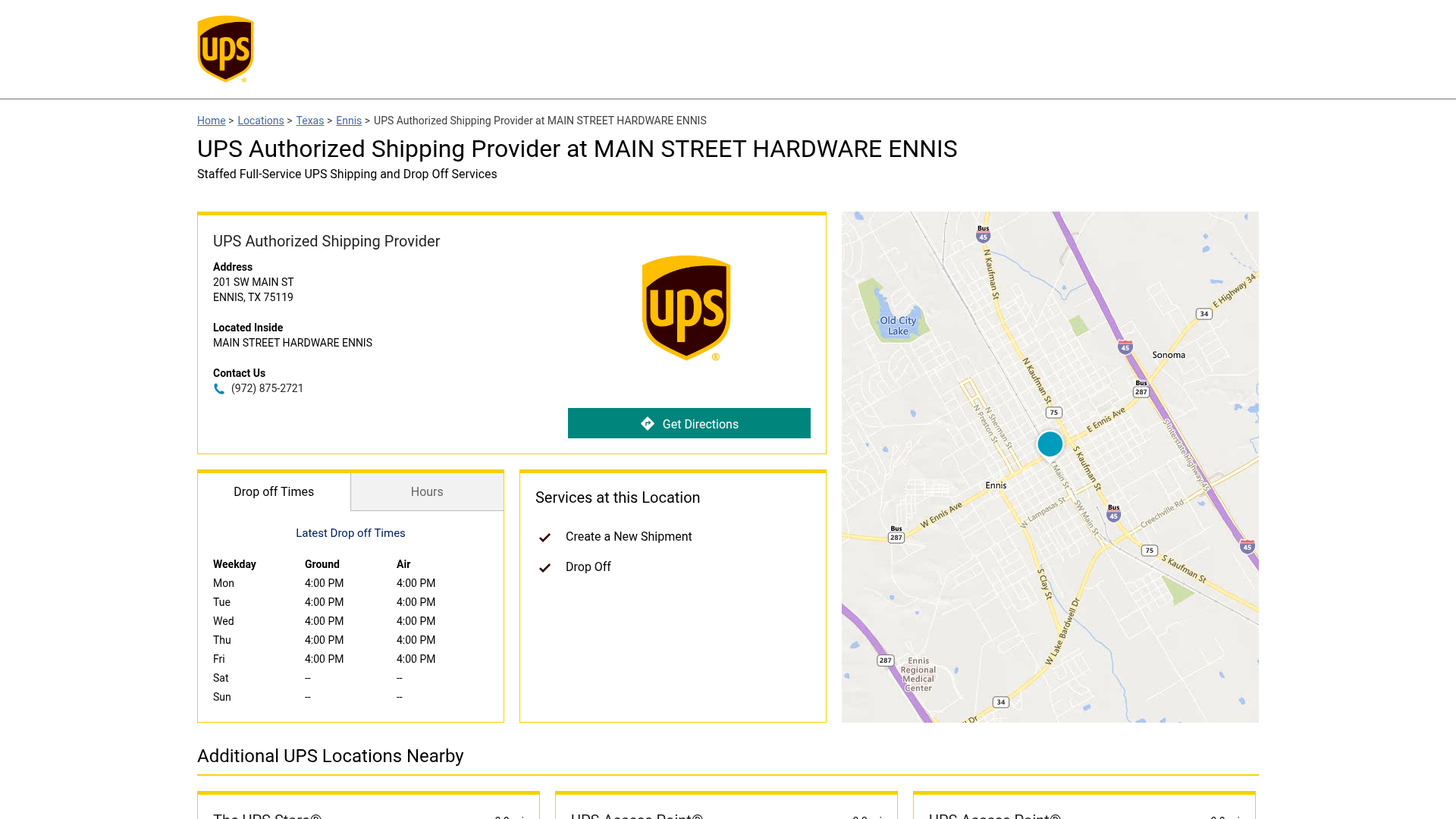 UPS Authorized Shipping Provider