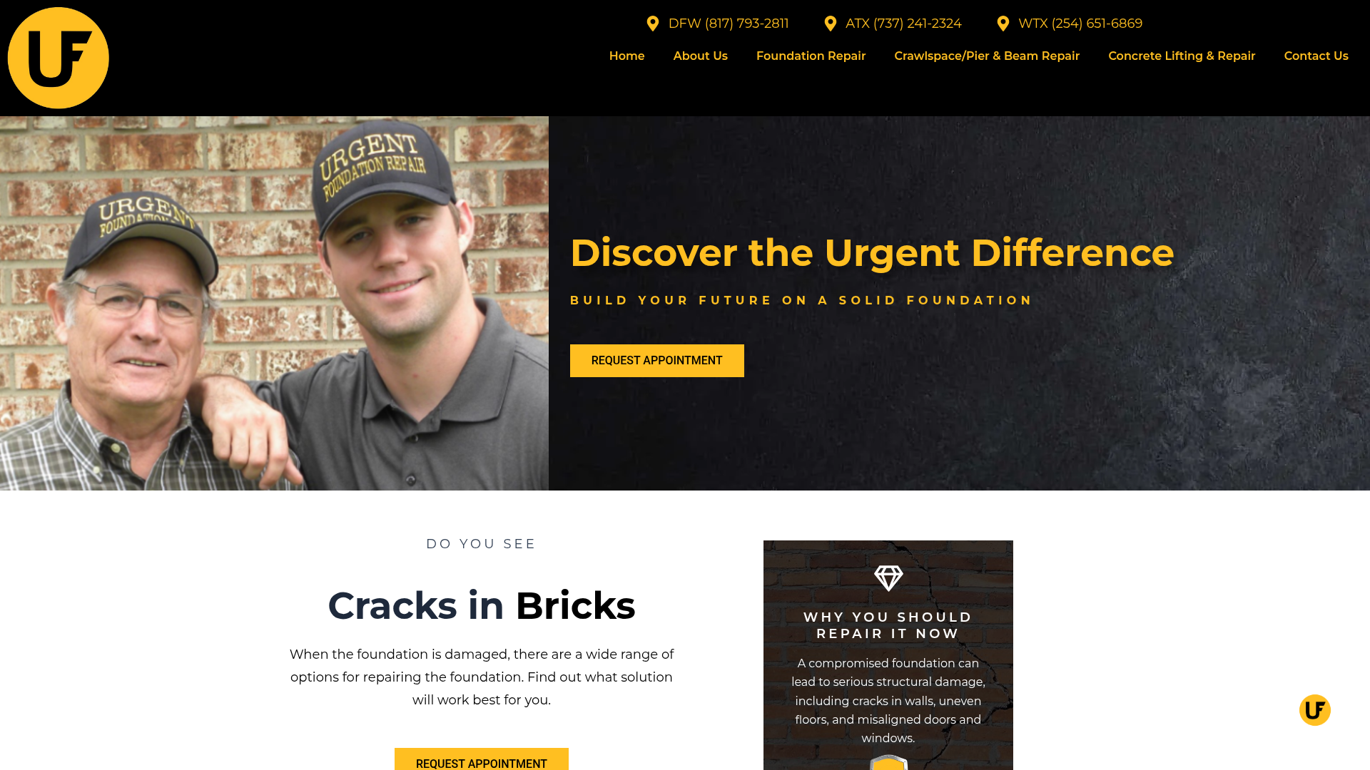 Urgent Foundation Repair