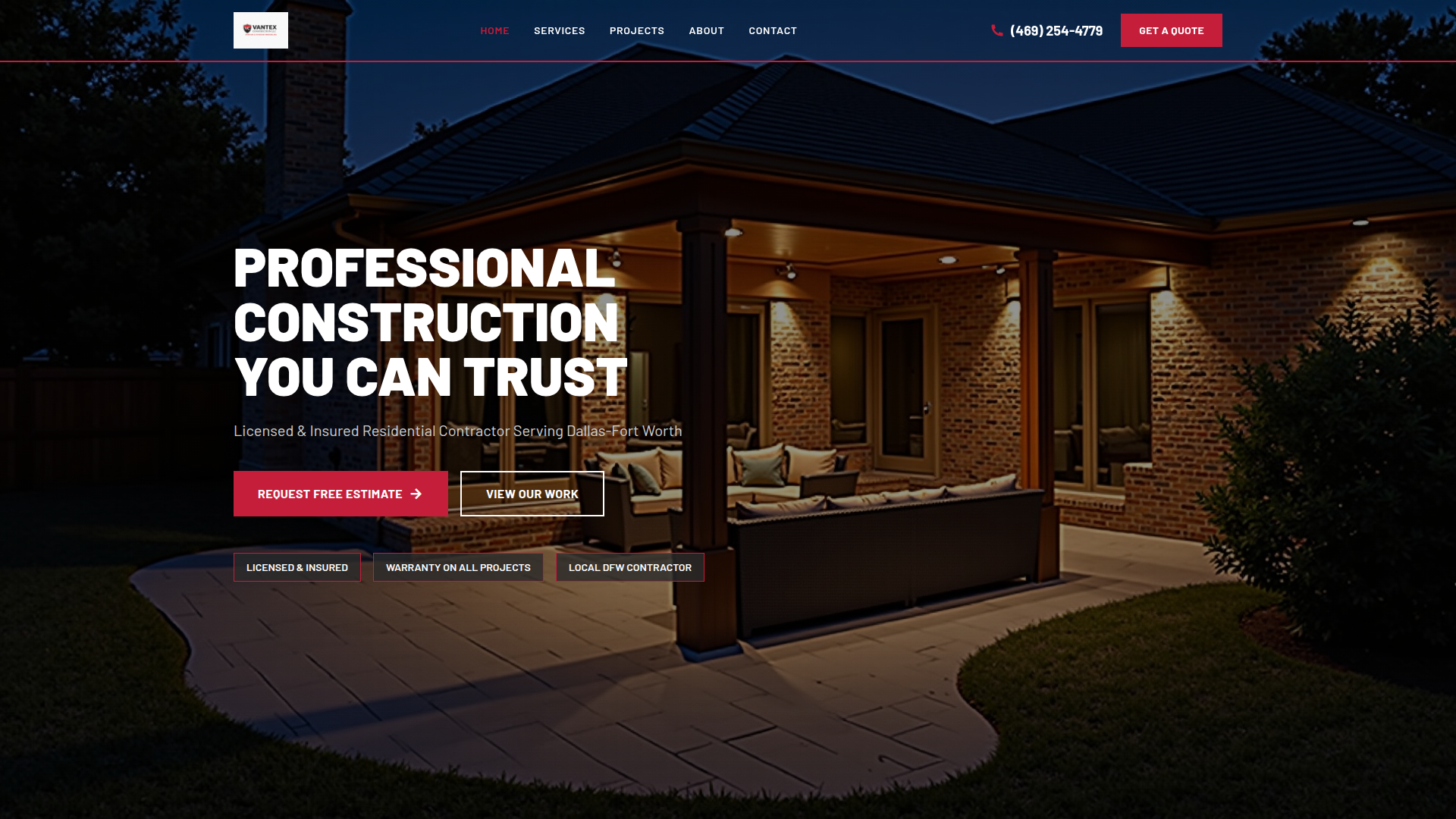 Vantex Construction & Remodeling
