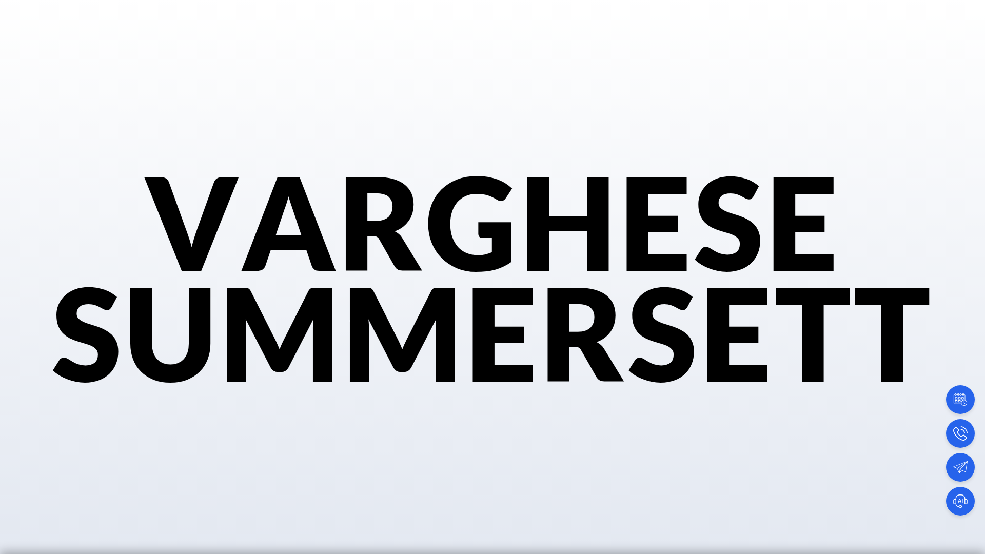 Varghese Summersett