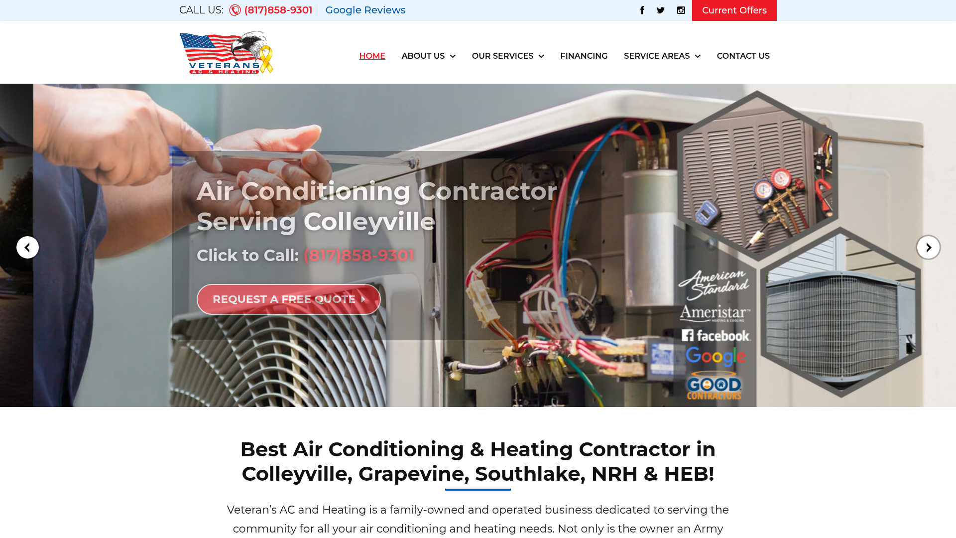 Veteran's AC & Heating
