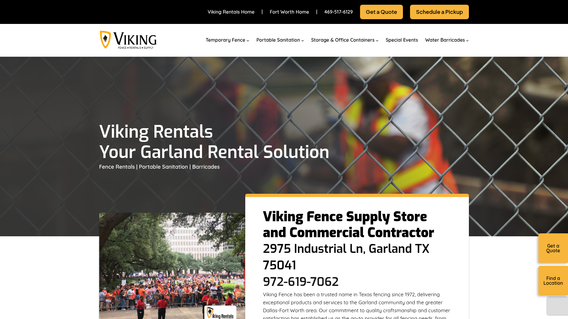 Viking Fence Supply Store and Commercial Contractor
