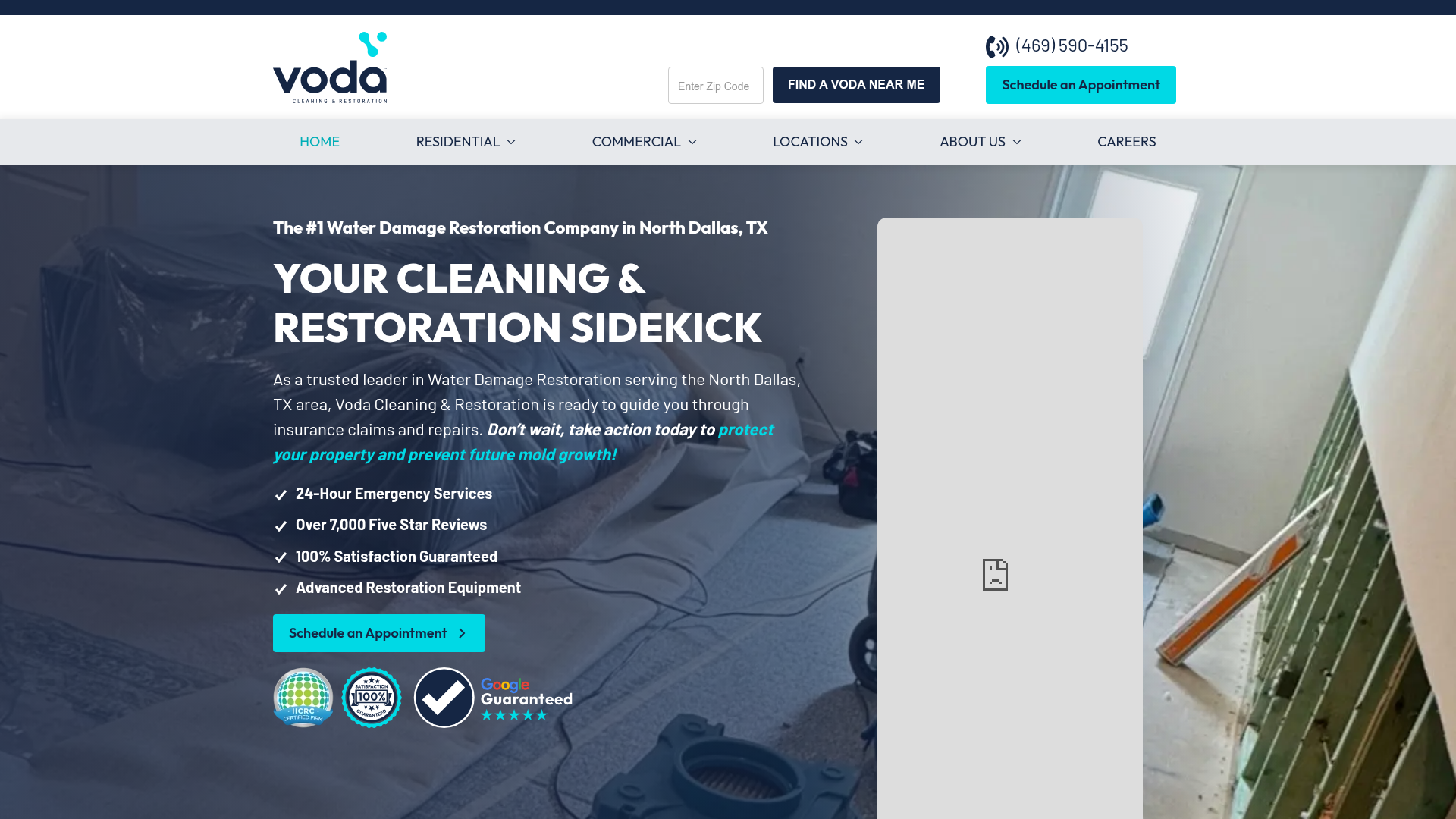 Voda Cleaning & Restoration of North Dallas