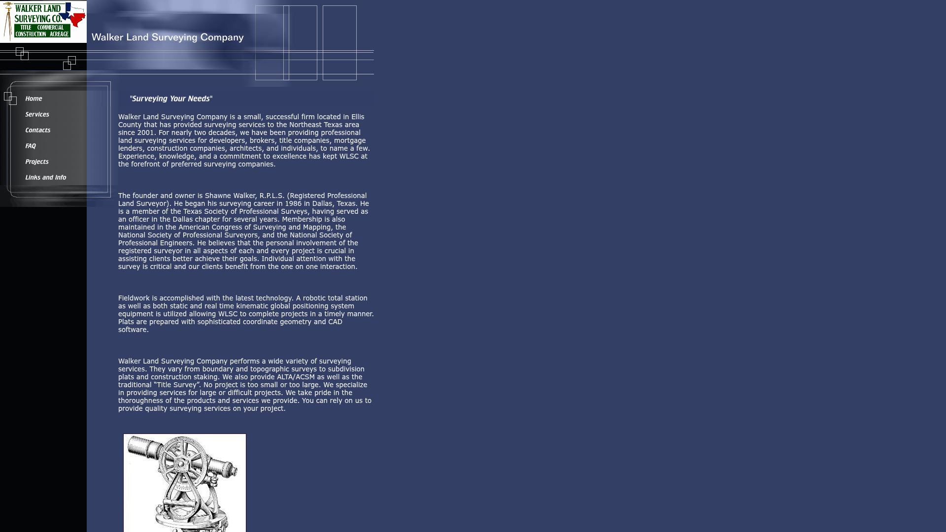 Walker Land Surveying Co