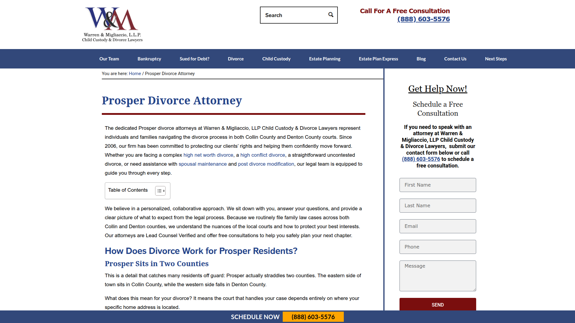 Warren & Migliaccio, LLP Child Custody & Divorce Lawyers