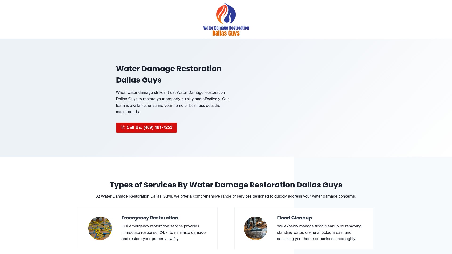 Water Damage Restoration Dallas Guys