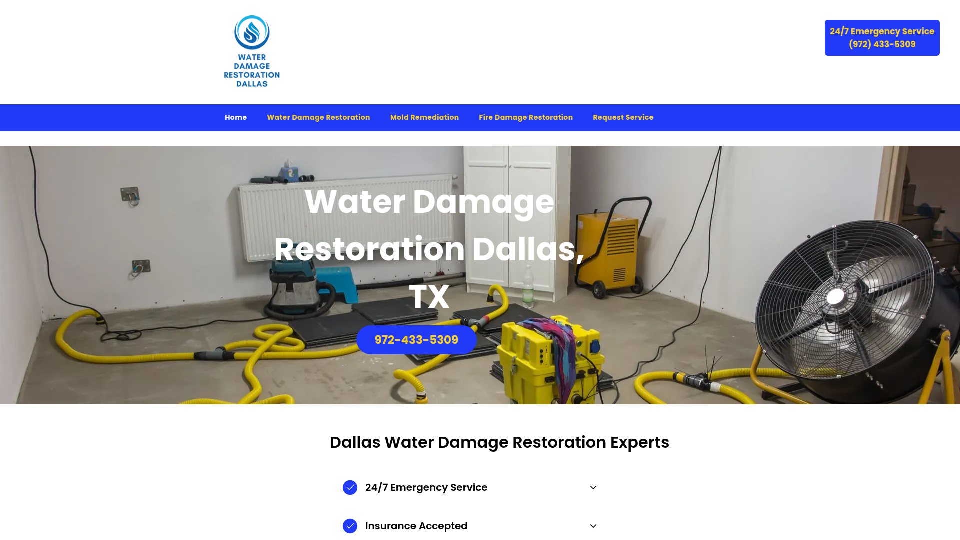 Water Damage Restoration Dallas