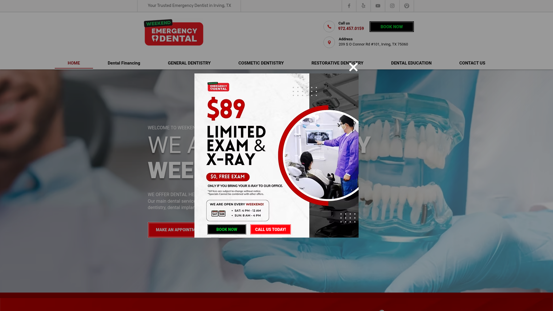Weekend Emergency Dental