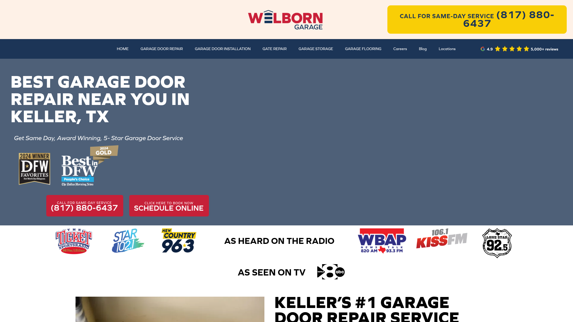 Welborn Garage Door Repair