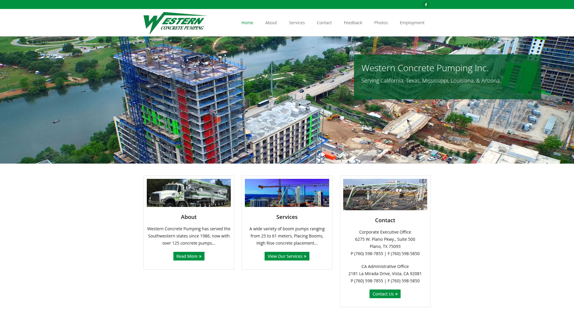 Western Concrete Pumping, Inc.
