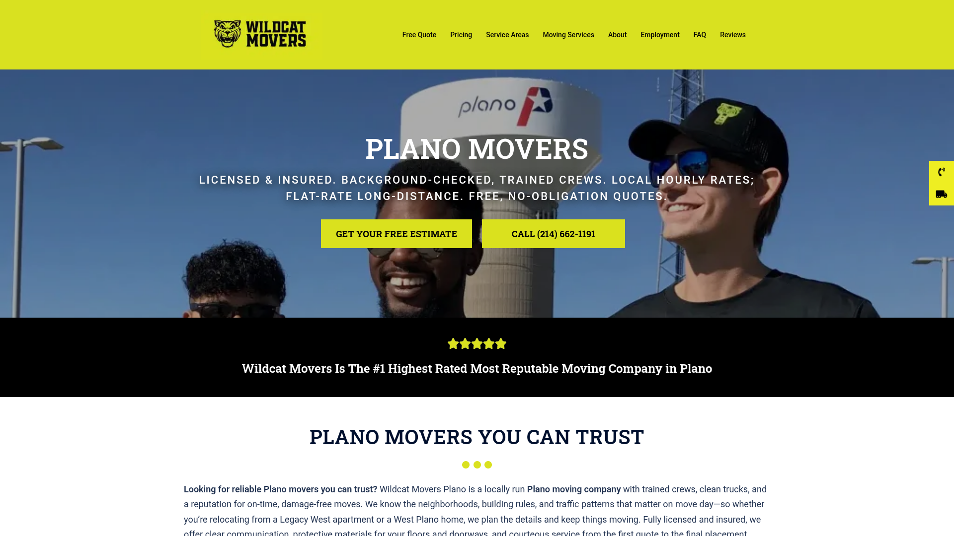 Wildcat Movers - Plano