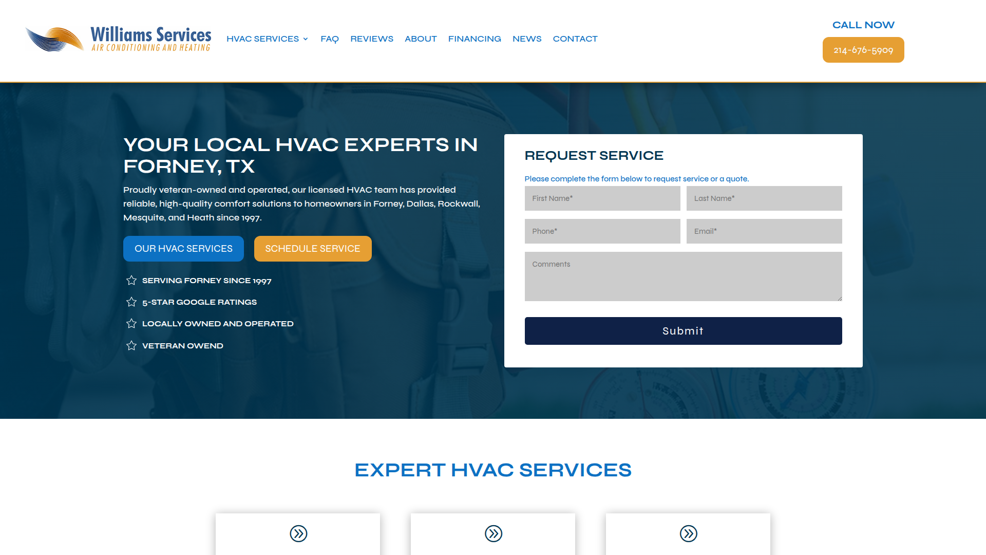 Williams Services Air Conditioning And Heating,LLC.