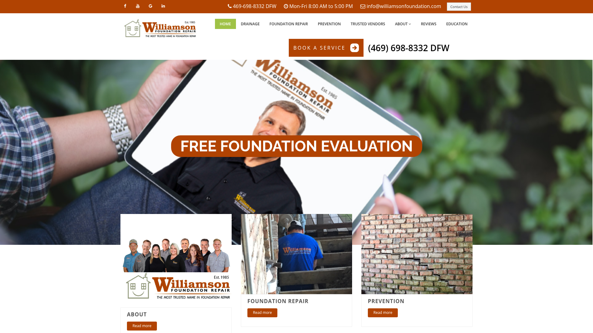 Williamson Foundation Repair