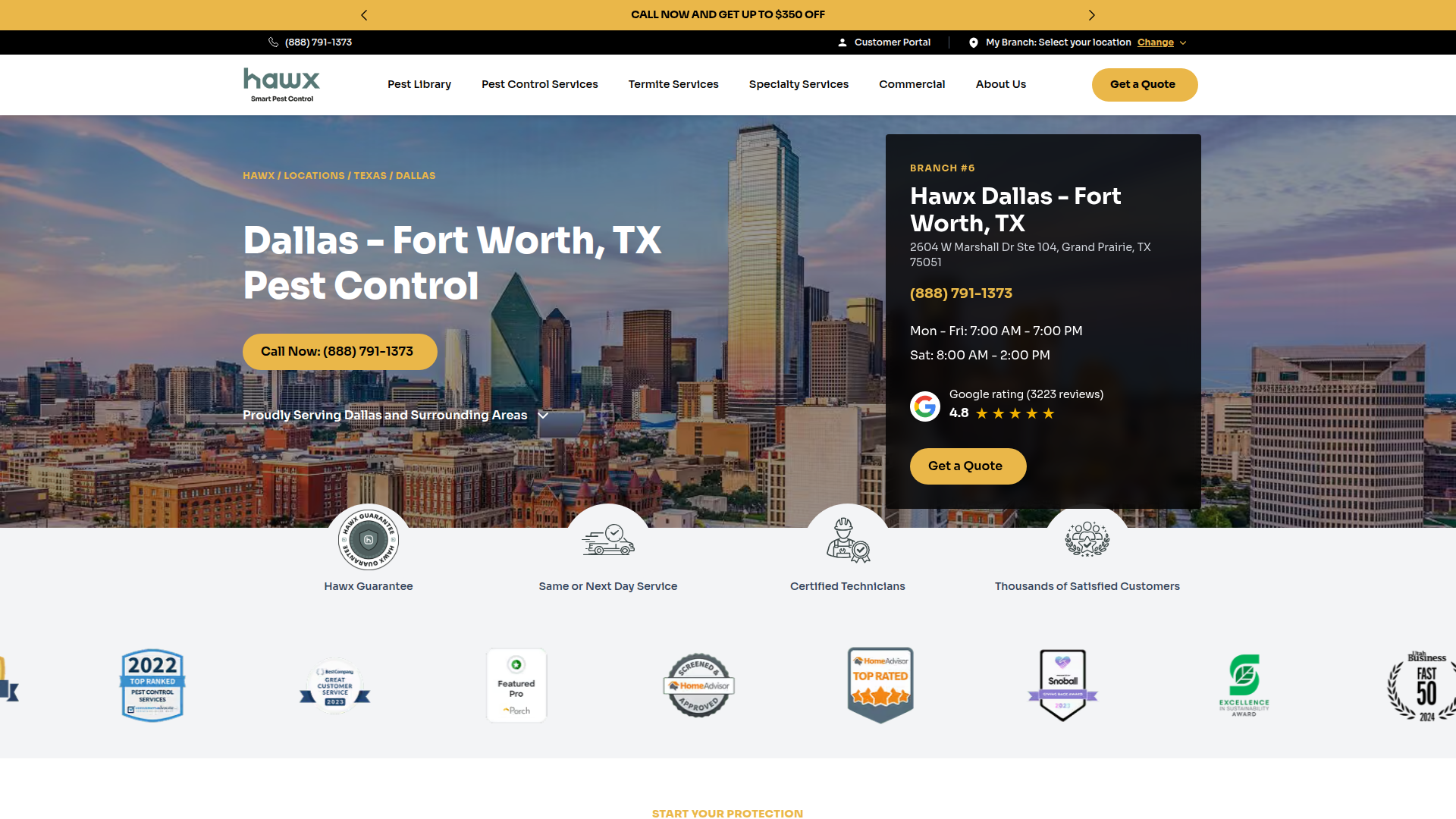 Works Pest Control Fort Worth
