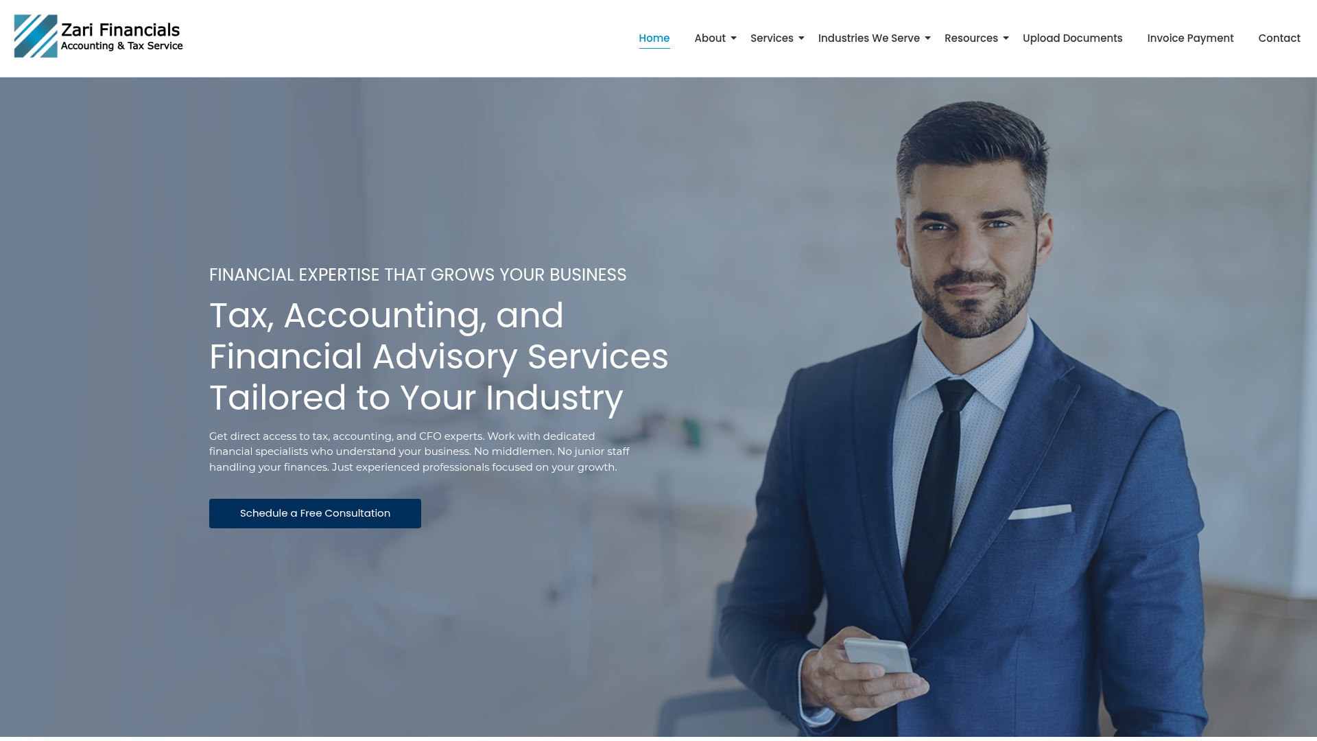 Zari Financials LLC (Ahsan Rehman, EA)